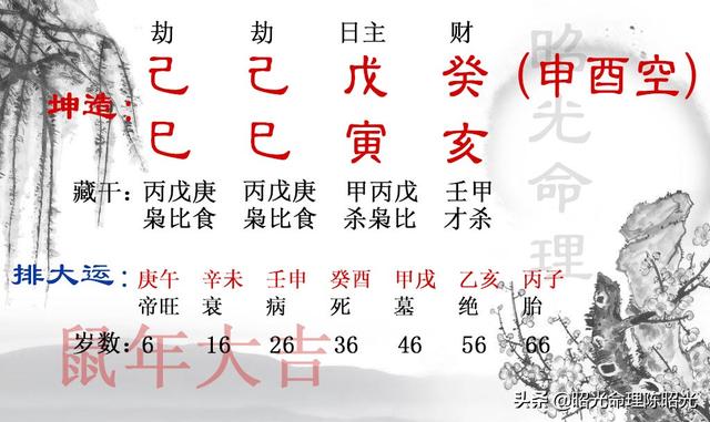 八字分析从小病痛缠身，离婚后的生活怎样面对？