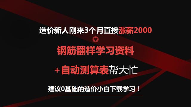 新手3个月赶超9年老造价，看完他的钢筋翻样自动测算表，服气了