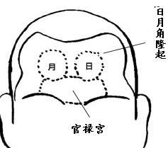 面相额头看相图解