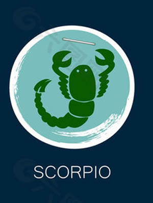 天蝎座英文名称：Scorpio