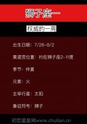 狮子座一：权威的一周「7.26-8.2」