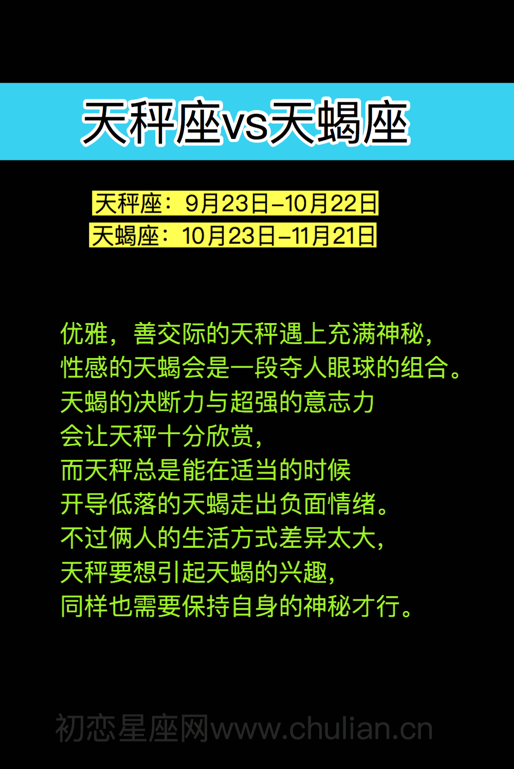 天秤座和12星座的恋爱关系