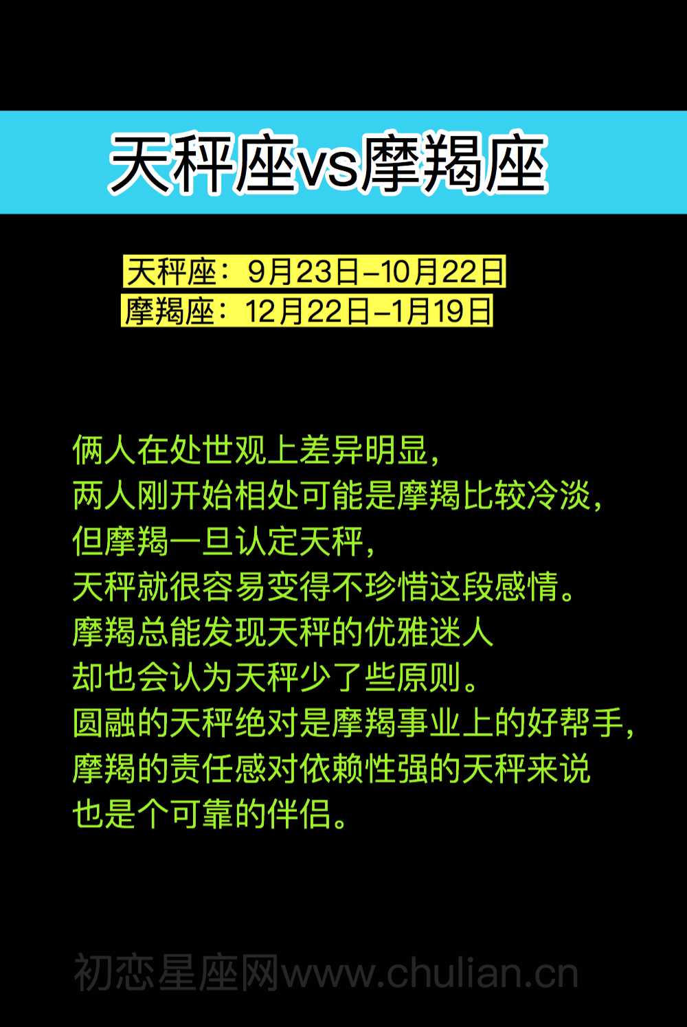 天秤座和12星座的恋爱关系