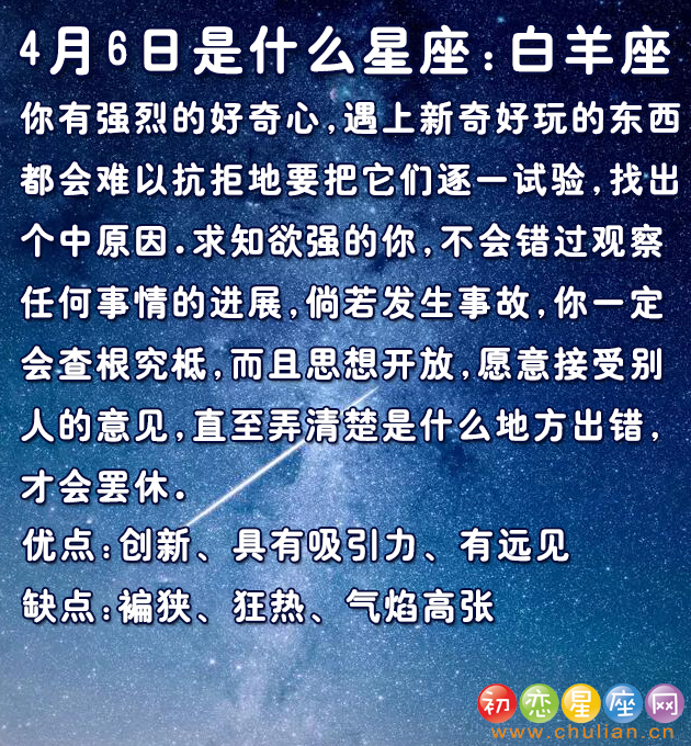 4月是什么星座_阳历4月是什么星座